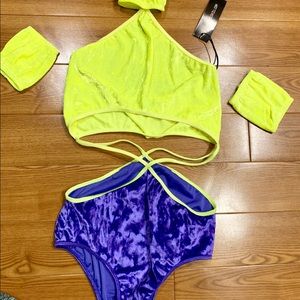 Doll Skill Club Exx Velvet Bodysuit